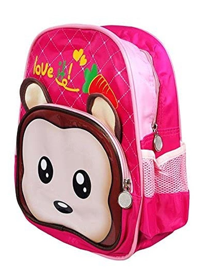 وايت كلاود ترانسفورمينج هومز حقيبة مدرسية للأطفال من وايت كلاود ترانسفورمينج هومز® بتصميم قرد، مصنوعة من البوليستر (205) (وردي) - Image 2